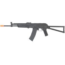 Lancer Tactical LT-740J AEG Full Metal w/ Gas Block Rail - BLACK