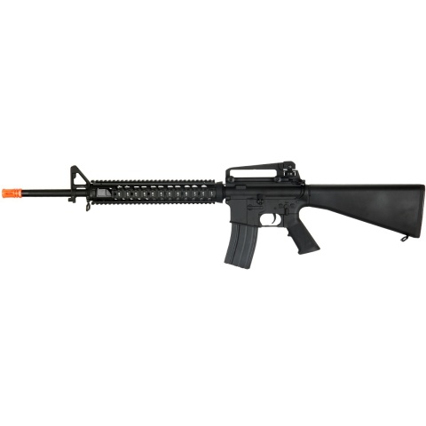 Lancer Tactical Full Metal M16A4 RIS DMR Airsoft AEG Rifle [w/ Battery & Charger]