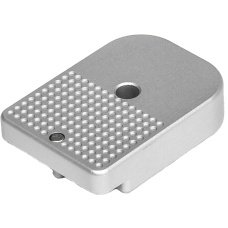 COWCOW Dottac Aluminum Magazine Base - SILVER