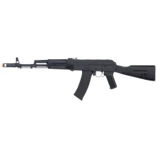 Lancer Tactical Full Metal AK104 Full Stock AEG - BLACK