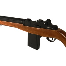 Lancer Tactical M14 Real Wood Full Metal AEG - WOOD/BLACK