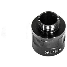 COWCOW A01 Stainless Steel Silencer Adaptor - BLACK