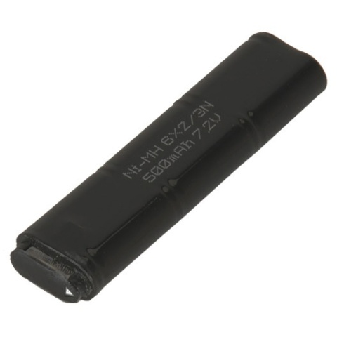 Lancer Tactical 7.2v 500mAh NiMh AEP Battery - BLACK