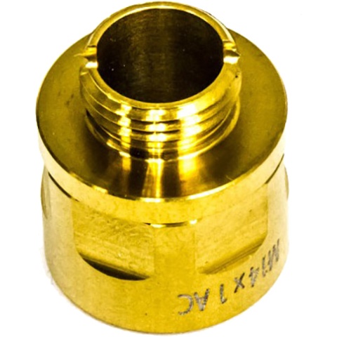 COWCOW A01 Stainless Steel Silencer Adaptor - GOLD