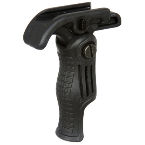 C16B Nylon 20mm Picatinny Folding Foregrip - BLACK