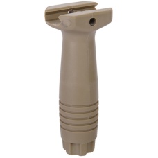 C18T Polymer Vertical Support RIS Mount Grip - TAN