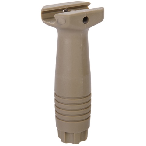 C18T Polymer Vertical Support RIS Mount Grip - TAN