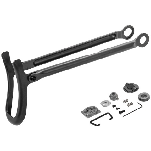 C13 Complete Full Metal Under-Fold Folding Sock for AK Airsoft AEG Series