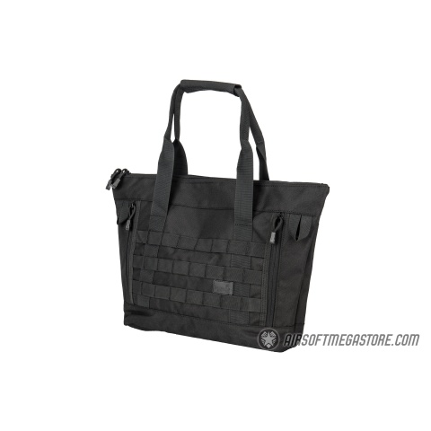 Lancer Tactical 1000D Nylon Tactical Tote Bag - BLACK