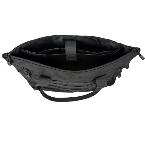 Lancer Tactical 1000D Nylon Tactical Tote Bag - BLACK