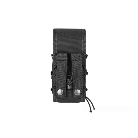 Lancer Tactical 1000D Nylon QD Buckle Pistol/Rifle Mag Pouch - BLACK