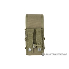 Lancer Tactical 1000D Nylon QD Buckle Pistol/Rifle Mag Pouch - OD GREEN