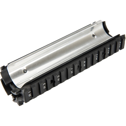 G-Force Full Metal M4 RIS Drop-In Airsoft Handguard - BLACK