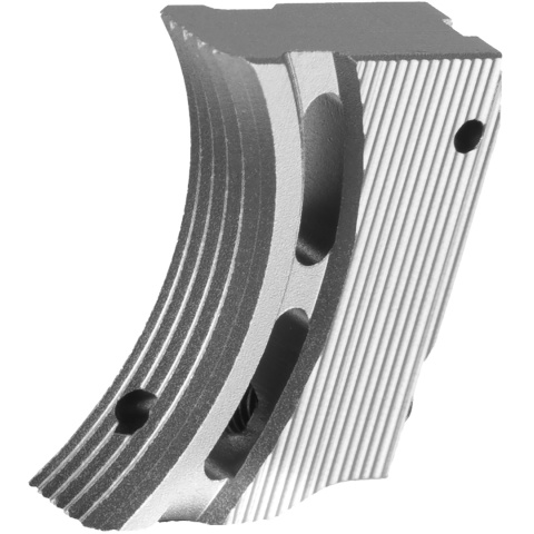 Airsoft Masterpiece Aluminum Trigger Type 1 for Hi-Capa Pistols - GRAY