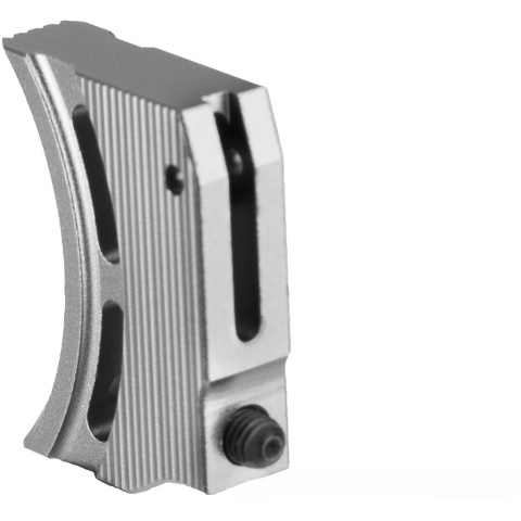 Airsoft Masterpiece Aluminum Trigger Type 1 for Hi-Capa Pistols - GRAY