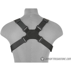 Echo1 Airsoft Tactical Dual Attachment Shoulder Sling System - BLACK