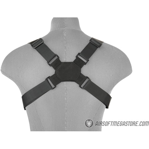 Echo1 Airsoft Tactical Dual Attachment Shoulder Sling System - BLACK