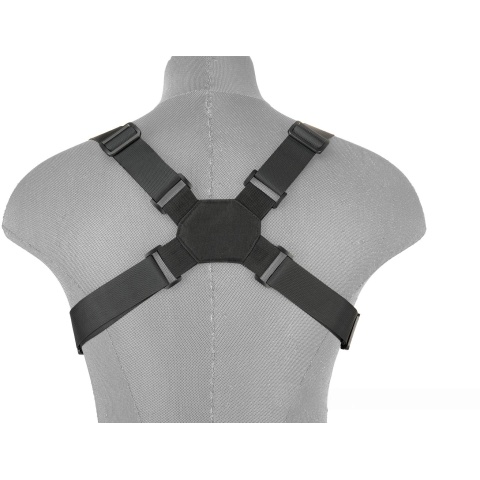Echo1 Airsoft Tactical Dual Attachment Shoulder Sling System - BLACK
