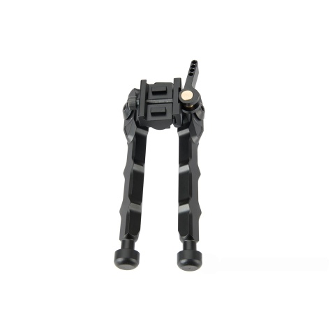 Ranger Armory Rigid Full Metal Bipod for Picatinny Rails - BLACK