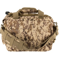 Lancer Tactical 1000D Polyester Small Range MOLLE Bag - DESERT DIGITAL