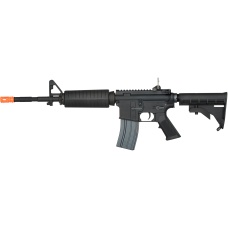 E&L Airsoft AR M4A1 Full Metal Airsoft AEG Rifle [Elite] - BLACK