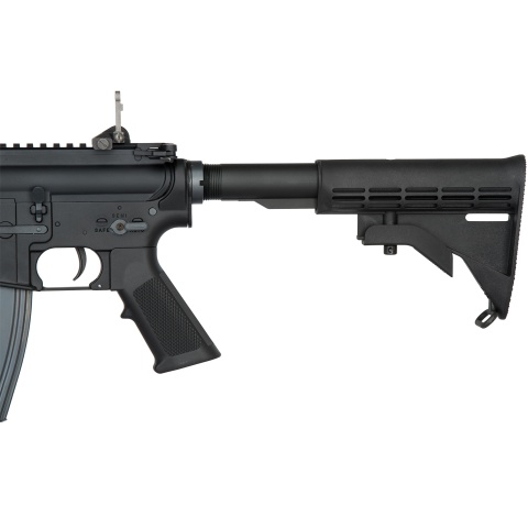 E&L Airsoft AR M4A1 Full Metal Airsoft AEG Rifle [Elite] - BLACK