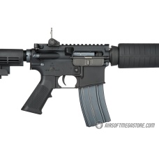 E&L Airsoft AR M4A1 Full Metal Airsoft AEG Rifle [Elite] - BLACK