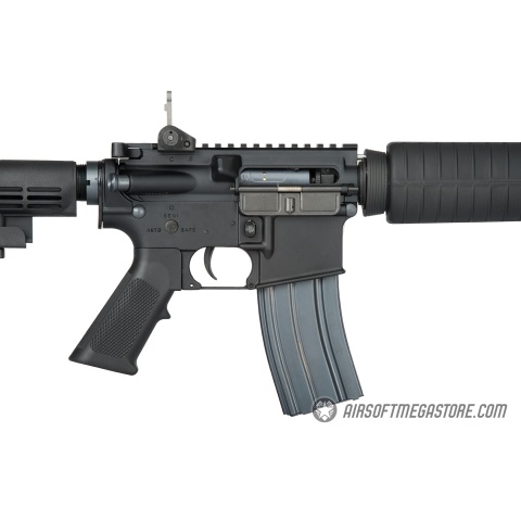 E&L Airsoft AR M4A1 Full Metal Airsoft AEG Rifle [Elite] - BLACK