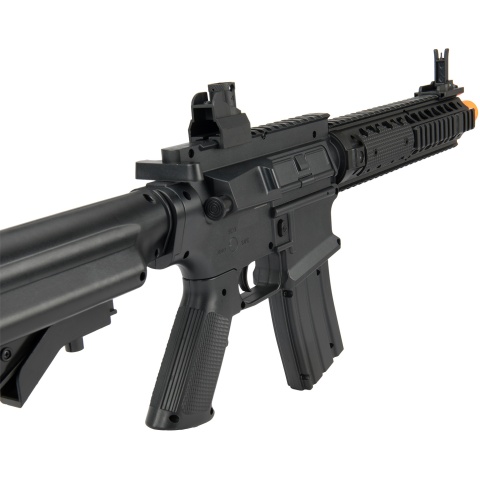 UK Arms P2211 Quad RIS M4 Spring Rifle w/ Grip Covers - BLACK