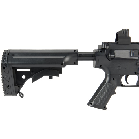 UK Arms P2211 Quad RIS M4 Spring Rifle w/ Grip Covers - BLACK