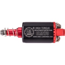 E&L Airsoft M170 High Torque Long Type Motor - BLACK/RED