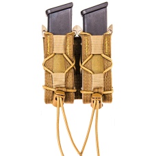 High Speed Gear Triple TACO pouches for GBB Airsoft Pistols - COYOTE BROWN