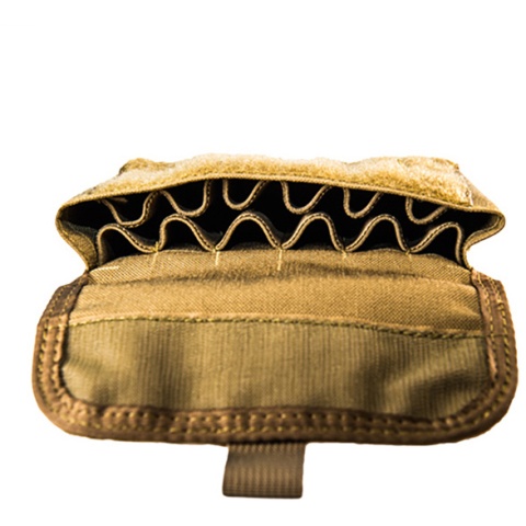 High Speed Gear Shotgun Shell Pouch w/ Belt Attachment - COYOTE BROWN