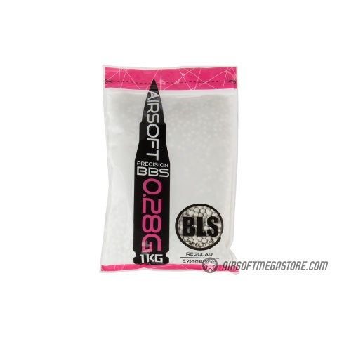 BLS Perfect BB 0.28g High Precision Airsoft BBs [3500rd] - WHITE