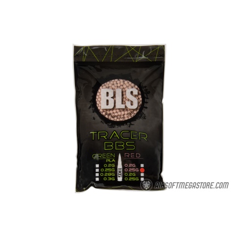 BLS Perfect BB 0.25g Tracer Precision Airsoft BBs [4000rd] - RED