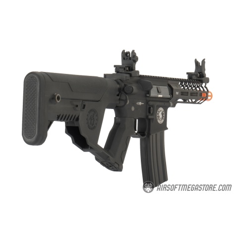 Lancer Tactical Low FPS Enforcer Needletail Skeleton M4 Airsoft Rifle (Color: Black)