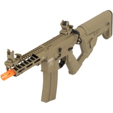 Lancer Tactical Low FPS Enforcer Needletail Skeleton M4 Airsoft Rifle (Color: Tan)
