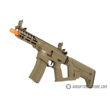 Lancer Tactical Low FPS Enforcer Needletail Skeleton M4 Airsoft Rifle (Color: Tan)