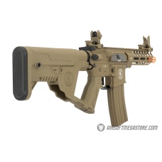 Lancer Tactical Low FPS Enforcer Needletail Skeleton M4 Airsoft Rifle (Color: Tan)