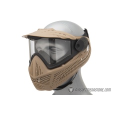 G-Force F2 Single Layer Full Face Mask - TAN