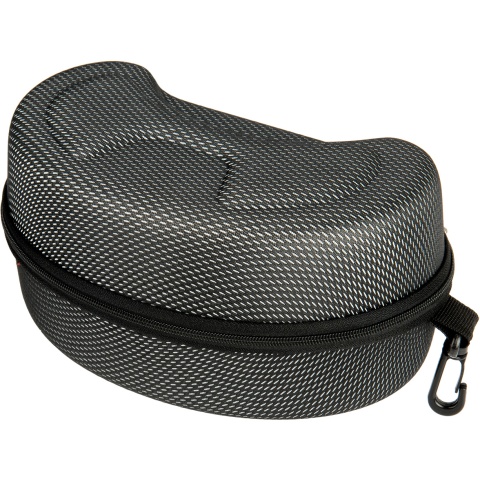 G-Force Full Seal Airsoft Goggles w/ Built-In Fan [Smoke/Clear Lens] - BLACK