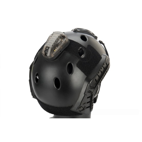 G-Force Identification Friend or Foe IFF Helmet Marker Light - BLACK / GREEN