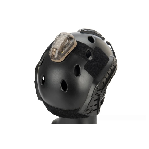 G-Force Identification Friend or Foe IFF Helmet Marker Light - TAN / GREEN