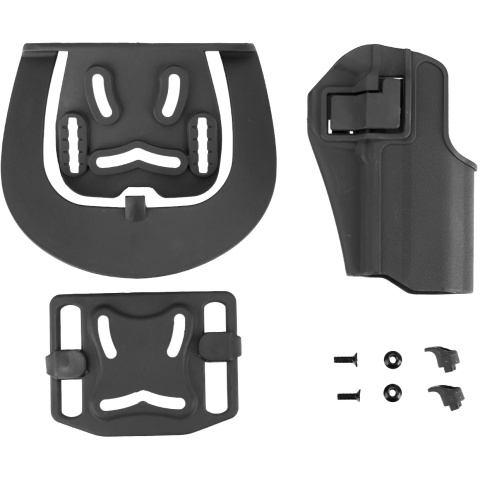 G-Force Polymer Hard Shell Holster for TM Night Warrior Airsoft Pistol - BLACK