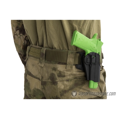 G-Force Polymer Hard Shell Holster for TM Night Warrior Airsoft Pistol - BLACK