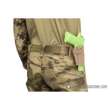 G-Force Polymer Hard Shell Holster for TM Night Warrior Airsoft Pistol - DARK EARTH