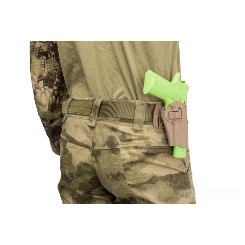 G-Force Polymer Hard Shell Holster for TM Night Warrior Airsoft Pistol - DARK EARTH
