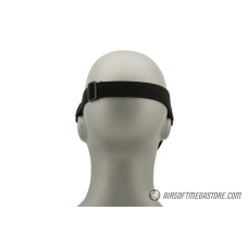 G-Force Ventilated Discreet Half Face Mask - BLACK