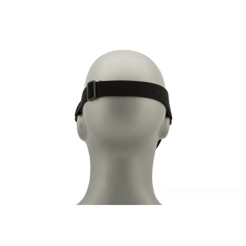 G-Force Ventilated Discreet Half Face Mask - BLACK