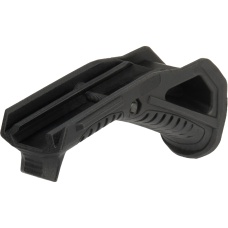 G-Force Picatinny Grooved Angled Foregrip - BLACK